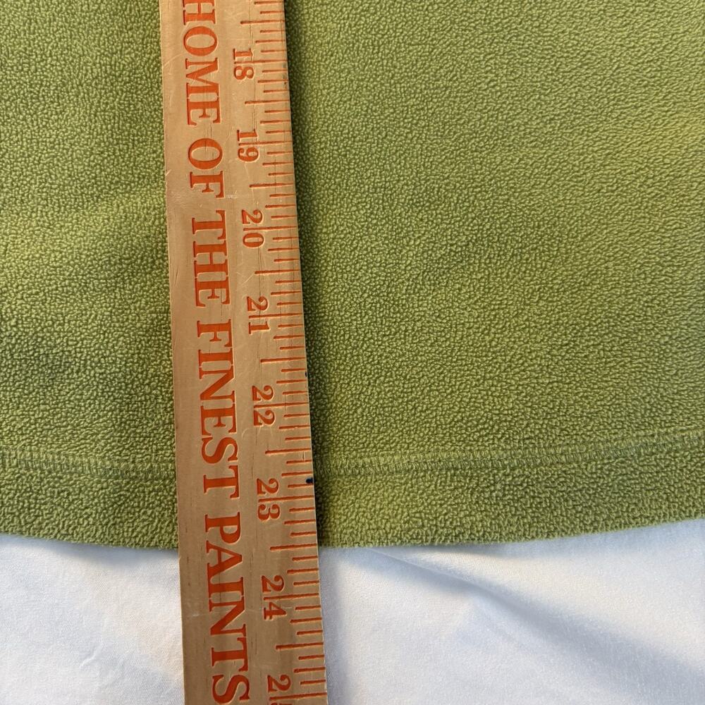 Columbia Women's Lime Green Pullover Fleece Turtleneck Size Medium Outdoor - Picture 12 of 13